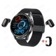 thumbnail image 1 of Reloj inteligente X7 2 en 1 para hombre, dispositivo con auriculares y BlueTooth, táctil HD pantalla completamente x 360 de 2023, con control del ritmo cardíaco y música, novedad de 360 xuanjing  unisex, 1 of 2
