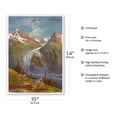 thumbnail image 2 of Glacier - Mont Blanc (Savoie) France - Prime Samaritaine Paris - Vintage Travel Poster by F. Hugo D’Alési c.1890s - Master Art Print 10in x 14in, 2 of 4