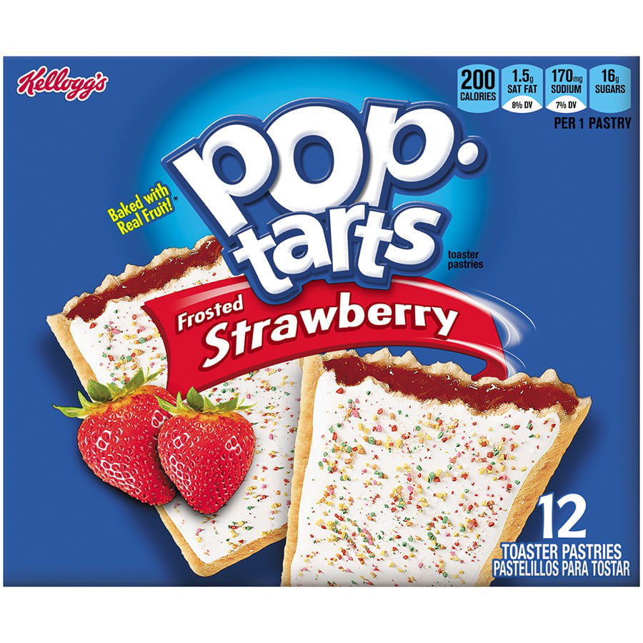 Pop Tarts Frosted Strawberry 12 Ct