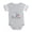 Heather Gray, variant on CafePress - Stork Baby Puerto 2 - Cute Infant Baby Football Bodysuit