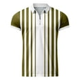 thumbnail image 4 of Sngxgn Shirts for Men Fit Short Sleeve Print Polo Shirt(Yellow,XXXL), 4 of 5