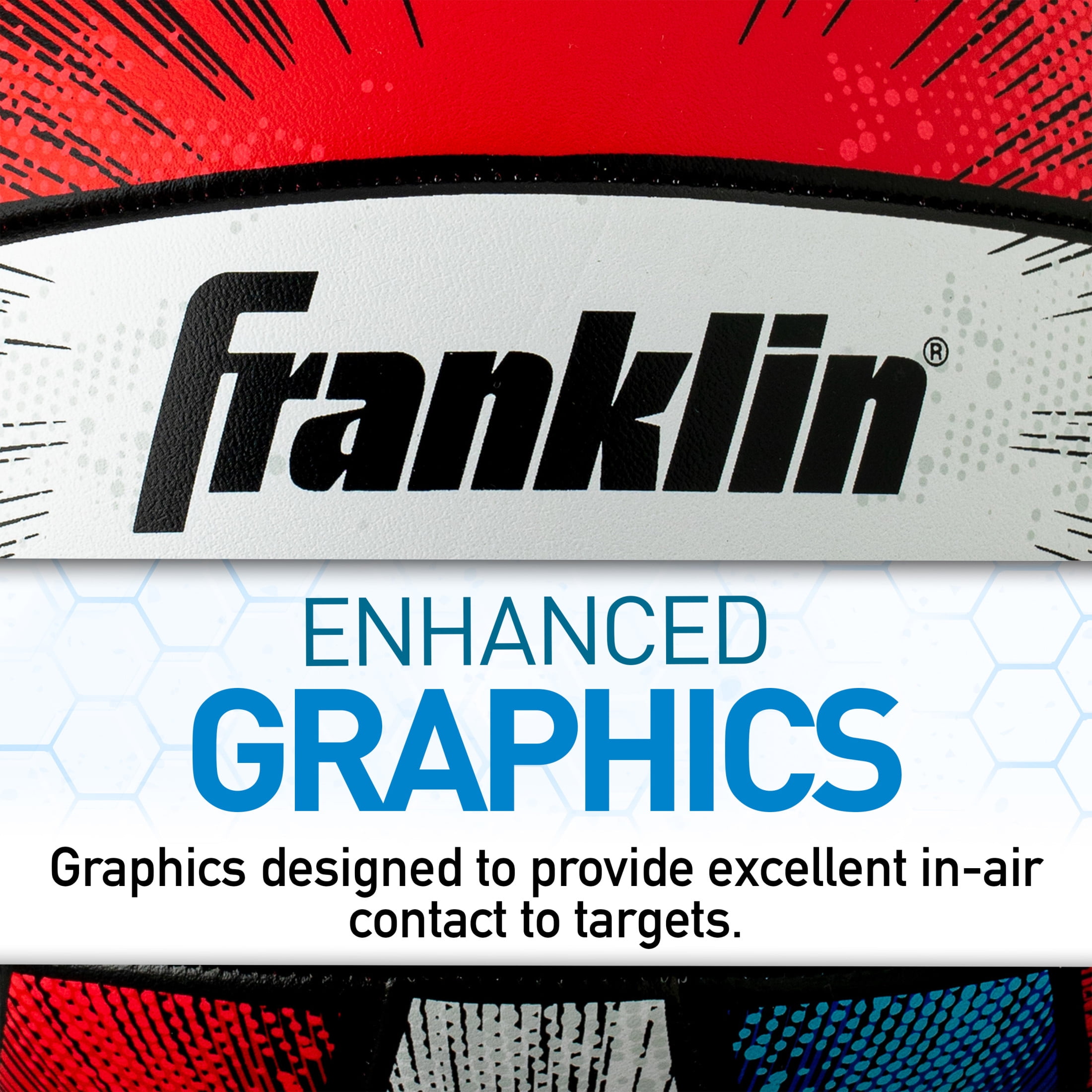 Franklin Sports BLAST Volleyball - Outdoor + Beach Volleyball - Cushioned Ball - Air Pump Included