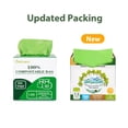 thumbnail image 2 of Bolsas de basura compostables GreFusion, 1.2 galones, 150 unidades, 2 of 7