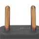 thumbnail image 4 of Adaptateur de prise 1 à 3, 5 pièces, rallonge sans fil à 180 degrés, 4 of 4