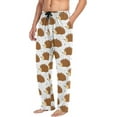 thumbnail image 5 of FREEAMG Men's Cotton Pajama Pants Lounge Sleep Pants Soft Sleepwear Pajama Bottoms with Pockets, 5 of 7