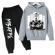 thumbnail image 3 of Ropa para niños Conjunto de sudadera con capucha para niños y pantalones de sudadera Conjunto deportivo de 2 piezas para niños y niñas Ropa estampada de Mbappé, 3 of 5