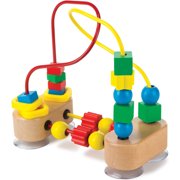 First Bead Maze - Wooden Educational Toy for Floor, High Chair, or Table Infant Maze Toy, Bead Toys For Toddlers And Babies