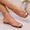 Pink, variant on Women’s PVC Jelly Flats, Woven Mesh Slip-On Ballet Shoes, Hollow Out Summer Sandals