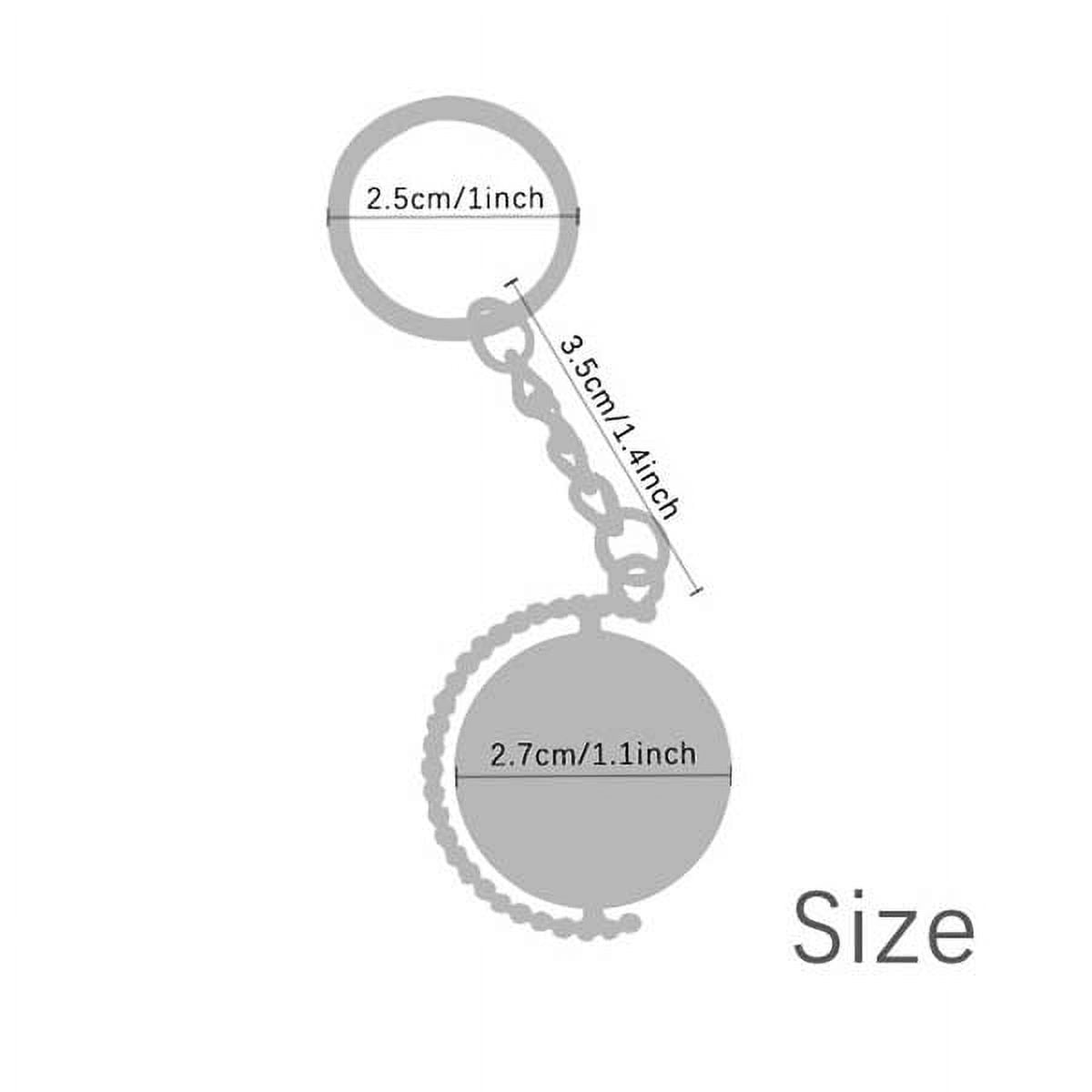 china sports track field hurdle rotatable keyholder disc accessories chain clip