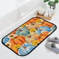 thumbnail image 4 of GZHJMY Bathroom Rugs Mats Non-Slip, Soft Microfiber Absorbent Bath Mats for Shower Bathtubs, Pumpkins with Sunflower Indoor Entrance Door Mats Bedroom Laundry 36”x24” Carpet Runner, 4 of 7