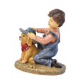 thumbnail image 4 of Estatua de niño y perro perfecl decorativa para mesa 115 x 8 x 14 cm, 4 of 8