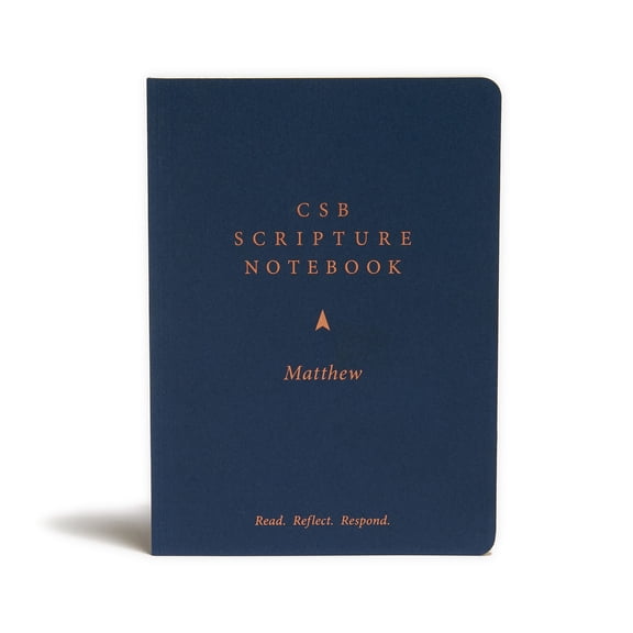 Pre-Owned CSB Scripture Notebook, Matthew: Read. Reflect. Respond. Paperback - USED