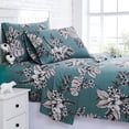 thumbnail image 2 of Flora Collection Luxury 300 Thread-Count, 22-Inch extra-deep Pocket Sheet Sets, 2 of 4