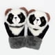 thumbnail image 1 of Guantes de peluche de animales de dibujos animados, guantes de invierno cálidos de piel de conejo tejidos para mujer, lindos guantes, 1 of 1