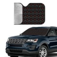 thumbnail image 3 of Kdxio Red Poker Print Front Windshield Sun Shade,Folding Auto Sunshade for Car Truck SUV-Small, 3 of 7