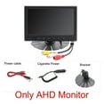 HD AHD 7 Inch 1024x600 Digital IPS Screen Brightness 500CD/M2 AHD Car