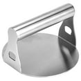 thumbnail image 1 of Prensa para hamburguesas con mango, herramienta de prensado de hamburguesas, prensa de hamburguesas de metal, suministros de cocina, 1 of 8