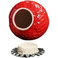 thumbnail image 4 of Miangastore Sealed Ceramic Tea Jar Kitchen Storage Box Tea Strawberry Shaped Container with Lid(150ml), 4 of 7