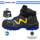 thumbnail image 4 of Zapato de Seguridad WSM tipo tenis, Ergonómico y muy ligero. Con casquillo de Policarbonato. Bota Industrial y multifuncional. Es un calzado de trabajo dieléctrico y antiderrapante. Est 2959-MT WSM  2959MTNGO280, 4 of 7