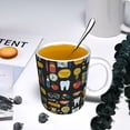 thumbnail image 5 of Disketp Teeth Large Coffee Mug with Handle Tea Cup Novelty Coffee Cup for Men Women Office Work, 5 of 6