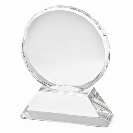 Optical Crystal Large Round Award