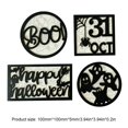 thumbnail image 3 of 4 Pcs Décors Ghost Plateau Debout Décorations de Fête d'Halloween B, 3 of 6