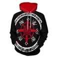 thumbnail image 3 of Men's Hooded Sweatshirt with Front Pouch Pocket and Adjustable Drawstring for Daily Casual Outdoor Comfort, 3 of 3