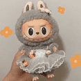 thumbnail image 5 of Hot 17cm Labubu Doll Only Clothes Fashion Clothes Hoodies Doll Clothes Color Doll Accessories Cute Decoration Little Clothes ﻿, 5 of 5