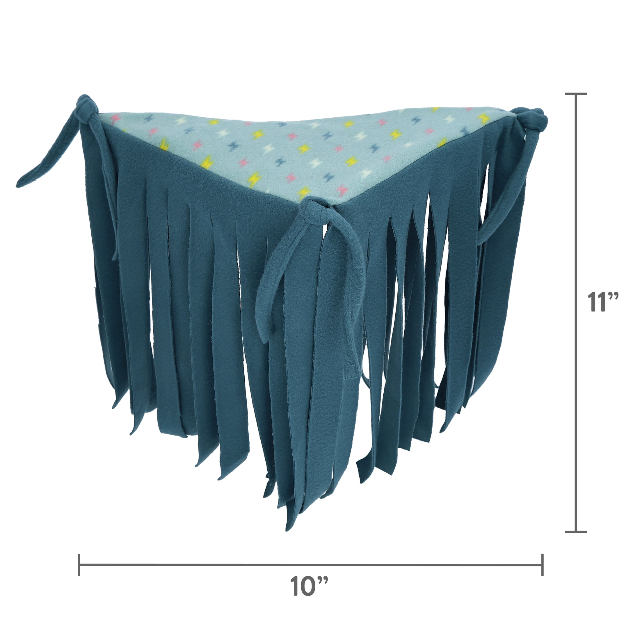 Vibrant Life Grey Fleece Cozy Corner Small Animal Hideout