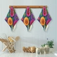 thumbnail image 5 of 6PCS Dish Towels and Dish Cloths Reuseable Dishcloths Sets for Washing Dishes, Cooking, Baking Size 11" x 11" Colorful Blooming Flowers, 5 of 9