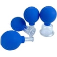 thumbnail image 2 of Verres à Ventouses 4 Pcs avec Ventouses pour Professionnels, Ventouses Sans Feu Parfaites pour Toute Partie du Corps pour Soulager la tension et la Douleur, 2 of 6