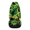 thumbnail image 3 of Jeiento Jamaica Flag Car Seat Cover for Front Seat1 Piece Breathable Front Seat Cover Protection Interior Accessories Universal Fit Most Cars, 3 of 6