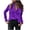 A5_Purple, variant on VISALY Velvet Tops for Women Fall Casual Long Sleeve Button Down Shirts Blouse Top with Pockets Trendy Elegant Pleated V Neck Fall Tunic Tops Comfortable Blouse Dressy Casual Loose T-Shirts Black L