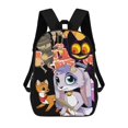 thumbnail image 1 of Billie Bust Up-theme Backpack, Campus style schoolbag Bookbag with Adjustable Shoulder Straps And Large Zip Compartment, Unisex Travel Bags., 1 of 6