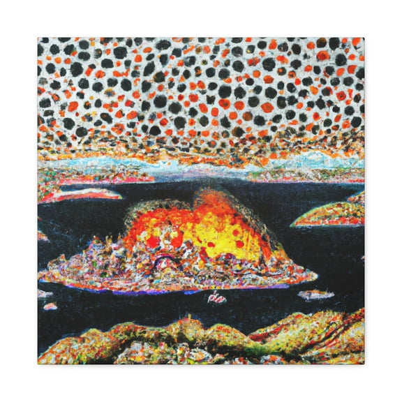 Archipelago Pointillisme - Canvas