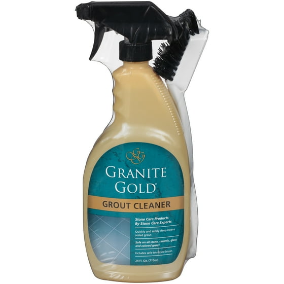Granite Gold Grout Cleaner With Brush 24 Ounce Com