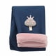 thumbnail image 1 of Mallas Para Niños Medias Para Bebés Otoño Invierno Niñas Hongos Bordado Lateral Mallas Para Gatos Pantalones Recortados Azul Marino Odeerbi LM103-2496, 1 of 5