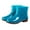 Sky Blue, variant on Women's Men's Ankle Rain Boots Wide Calf Waterproof Garden Water Rainboots Shoes Booties