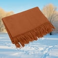 thumbnail image 2 of Splozh Womens Winter/Fall Scarf Women Scarf Pashmina Shawls and for Evening Dress Bridesmaid Wedding Bridal Winter Warm Long Large Scarves Rose Gold,One Size, 2 of 7