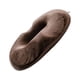 thumbnail image 1 of Yuarrent Cojín ergonómico para cadera, soporte para relajación de vértebras y piernas y soportes de algodón con memoria espacial Decoración del hogar café de terciopelo de cristal estilo de mujer, 1 of 6