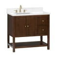 thumbnail image 5 of Avanity ZOE-VS37-WA Zoe 36" Free Standing Single Basin Vanity Set - Wood, 5 of 7