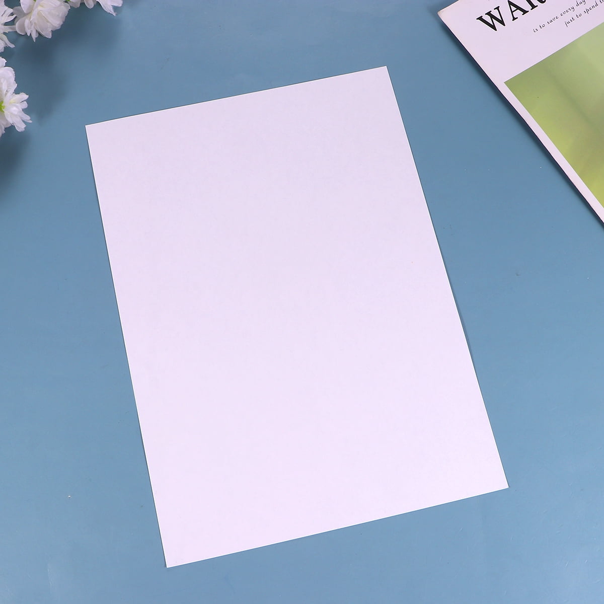 Worgeous  100 Sheets A4 Release Paper Notes Envelopes Tack Blank Nameplate Office White