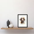thumbnail image 4 of Shorthaired German Pointer Lovers Gift Watercolour Pet Portrait Painting Artwork Artwork Framed Wall Art Print A4, 4 of 5