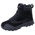 thumbnail image 2 of Men's Hiking Shoes, High Top Waterproof Boots, Anti Slip Outdoor Trekking Work Shoes, Lightweight Ankle Trail Footwear, 2 of 10