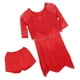 thumbnail image 4 of Vestido De Baile Para Mujer Manga De Encaje Gradient Tassel Ballroom Samba Disfraces METRO Macarena Vestido de baile latino de tango para mujer, 4 of 8
