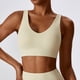 thumbnail image 5 of Sujetador deportivo para mujer, ropa interior de Fitness fruncida de alto soporte para gimnasio, Top de Yoga, ropa de entrenamiento, corsé de realce, ropa deportiva acolchada, 5 of 5
