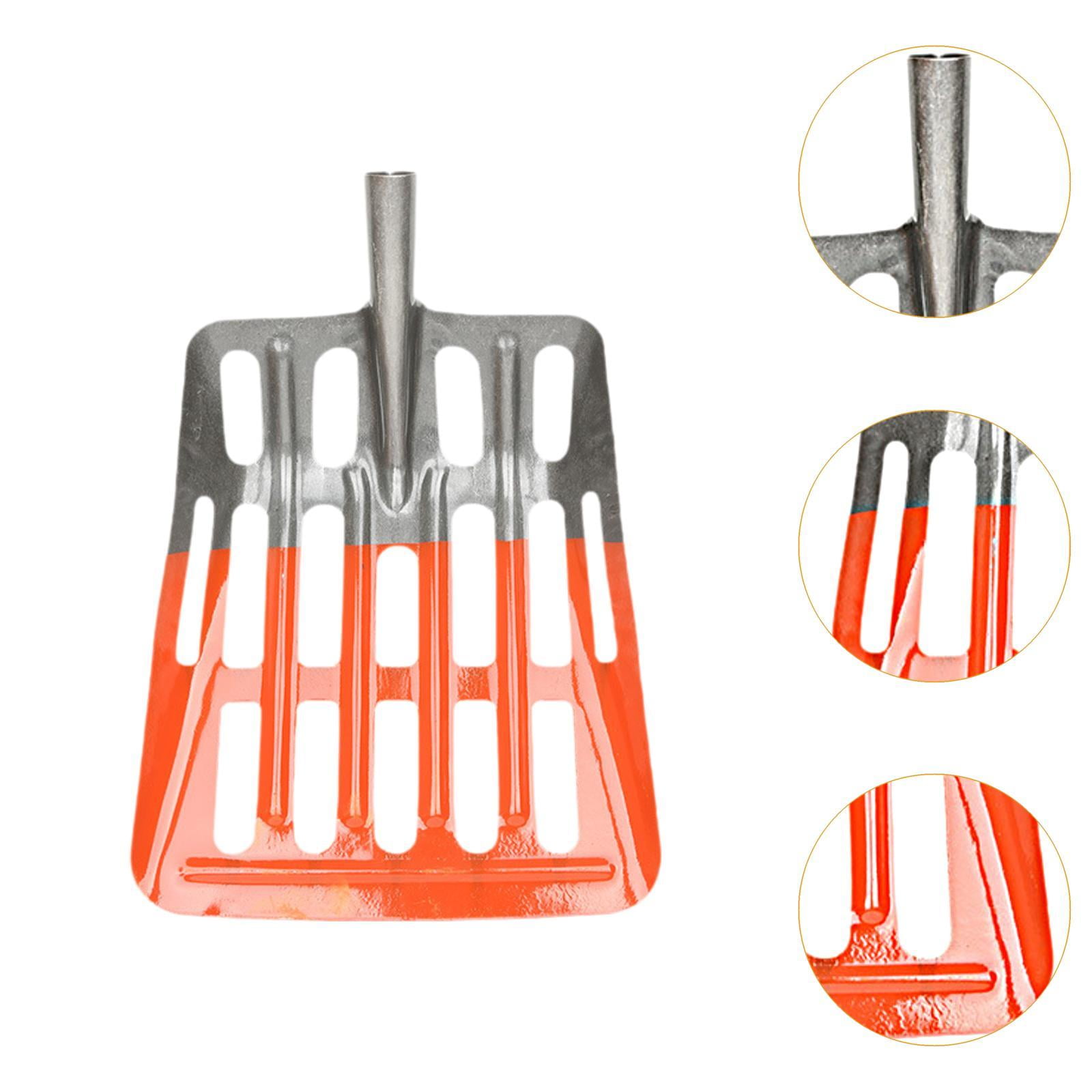koolsoo Gardening Grain Shovels Farming Tool Replacement Head Spade Moving Grain Garden Care Yard Lawn Farmer Gift Farm Sieve Shovels 33cmx47cm
