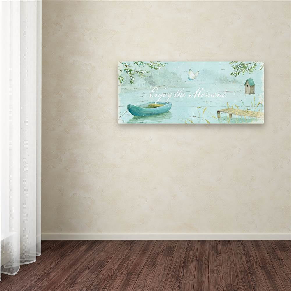 Trademark Fine Art "Serene Moments IV" Canvas Art by Daphne Brissonnet