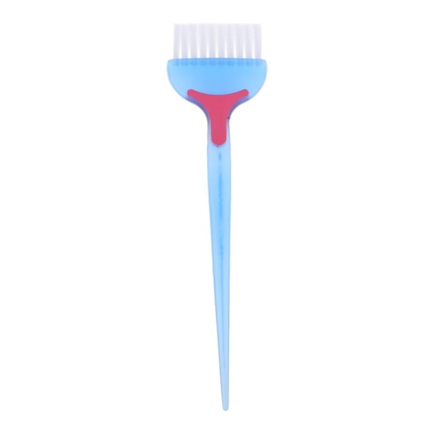 Cepillo para teñir el cabello, peine para teñir el cabello, herramienta para mezclar tintes y teñir el cabello. Azul