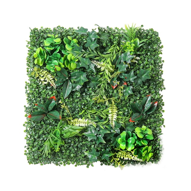 Cateissary Colgante de pared de plantas artificiales flor de simulación exquisita calcomanía de ahorro de espacio de larga duración decoración Type2 NO2